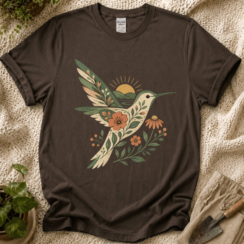 Botanical Hummingbird T-Shirt