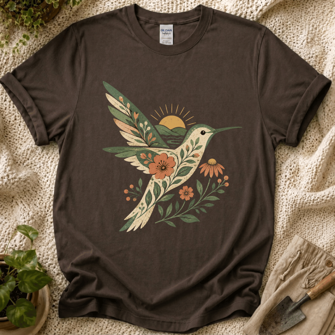 Botanical Hummingbird T-Shirt