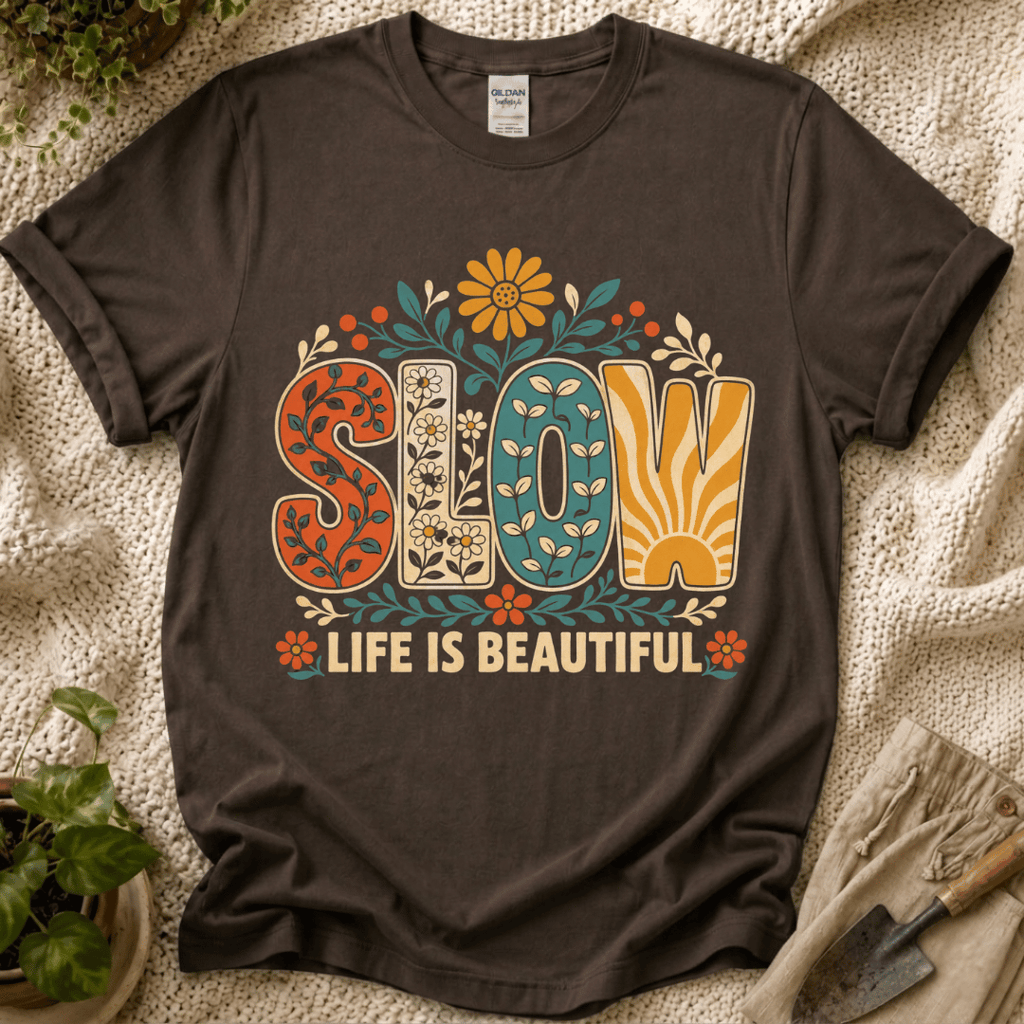 Slow Life Is Beautiful T-Shirt