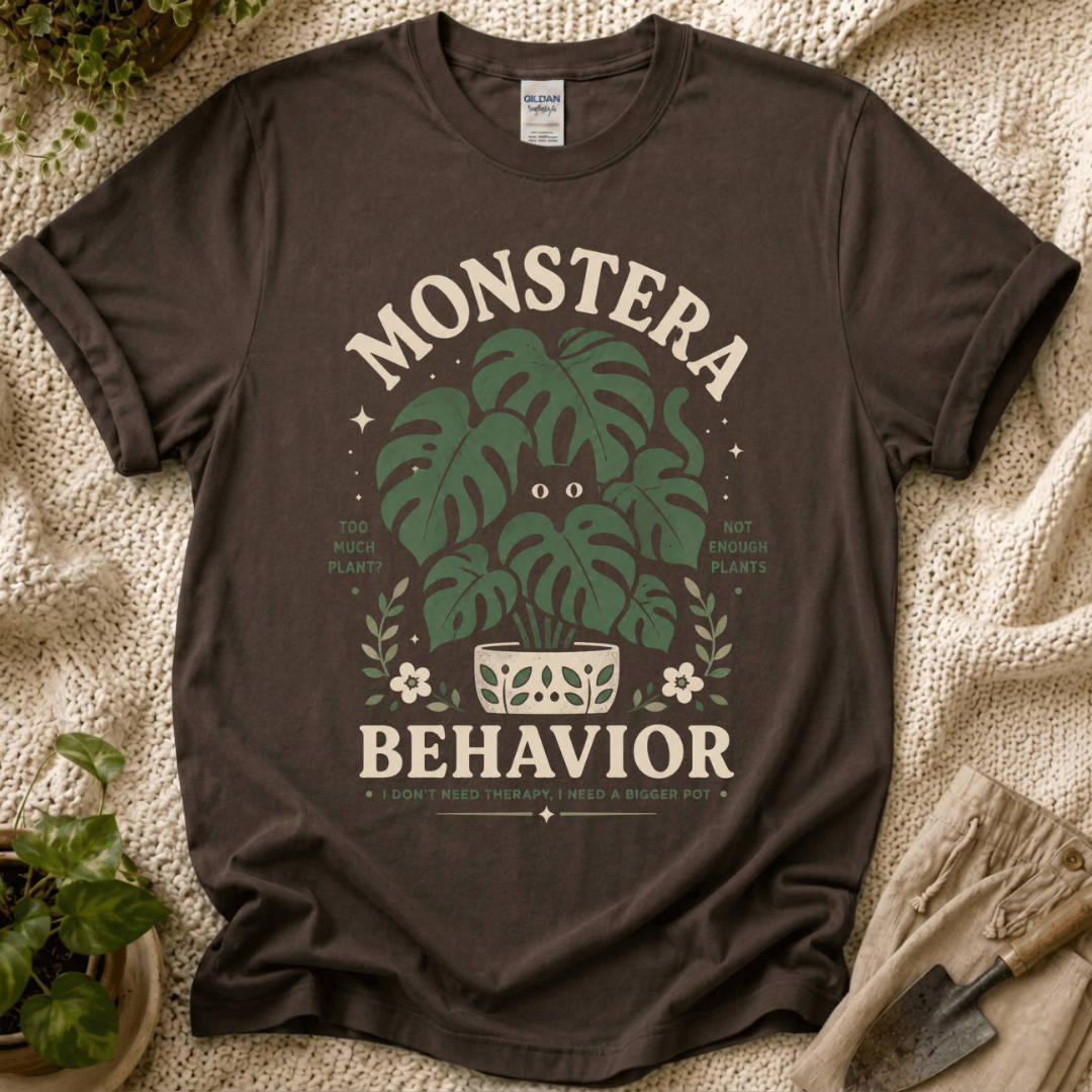 Monstera Behavior Garden T-Shirt