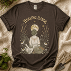 Healing Hands Garden Mother T-Shirt by Zen & Zucchinis Slow Garden Club