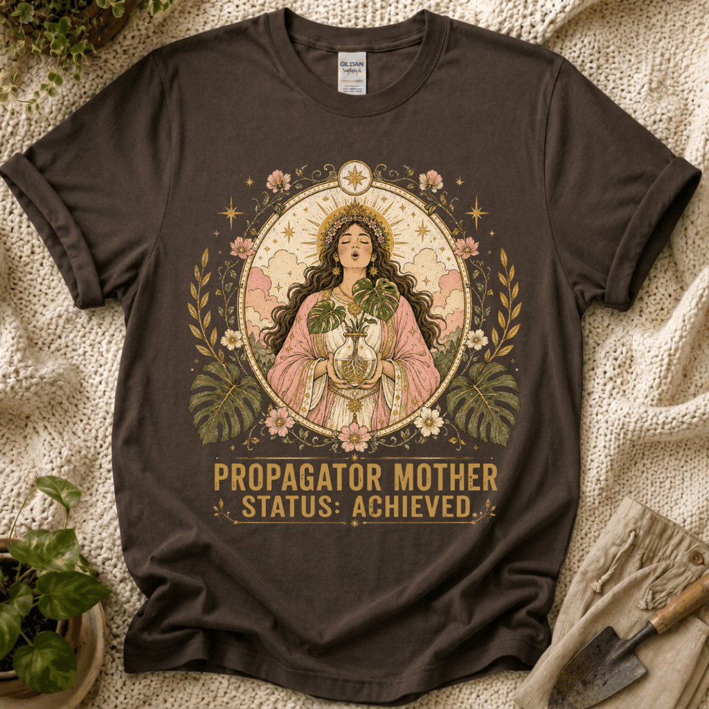 Propagator Mother Garden T-Shirt by Zen & Zucchinis Slow Garden Club