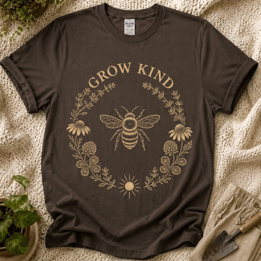 Grow Kind Bee Summer Circle T-Shirt