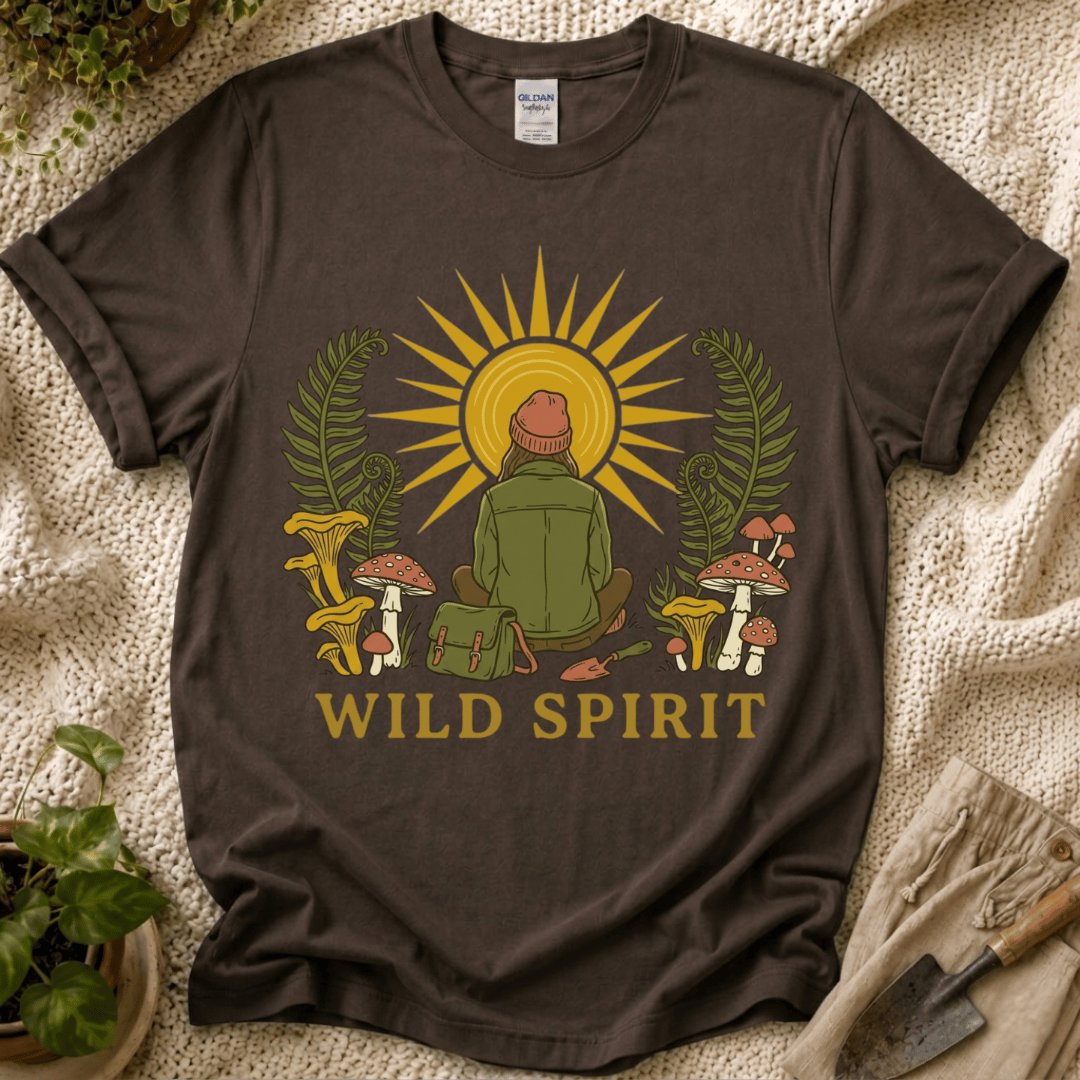 Wild Spirit Nature T-Shirt by Zen & Zucchinis Slow Garden Club