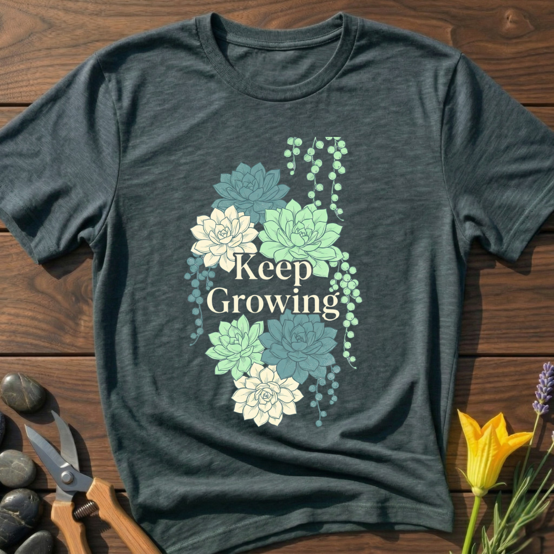 Lotus Keep Growing T-Shirt