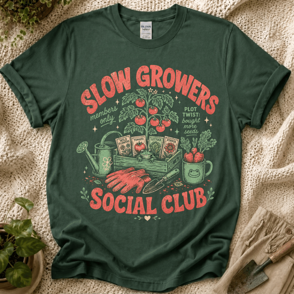 Slow Growers Social Club  T-Shirt