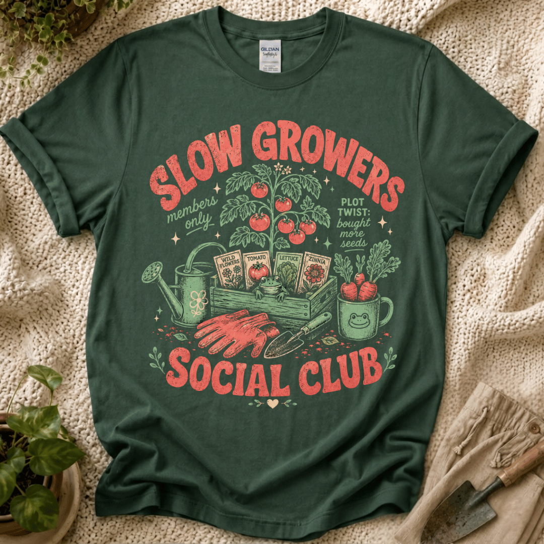 Slow Growers Social Club  T-Shirt