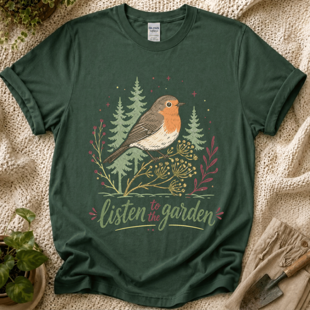 Listen To The Garden Bird T-Shirt