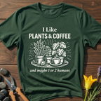 I Like Plant & Coffee T-Shirt