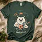 Hedgehog Garden Sunset T-Shirt