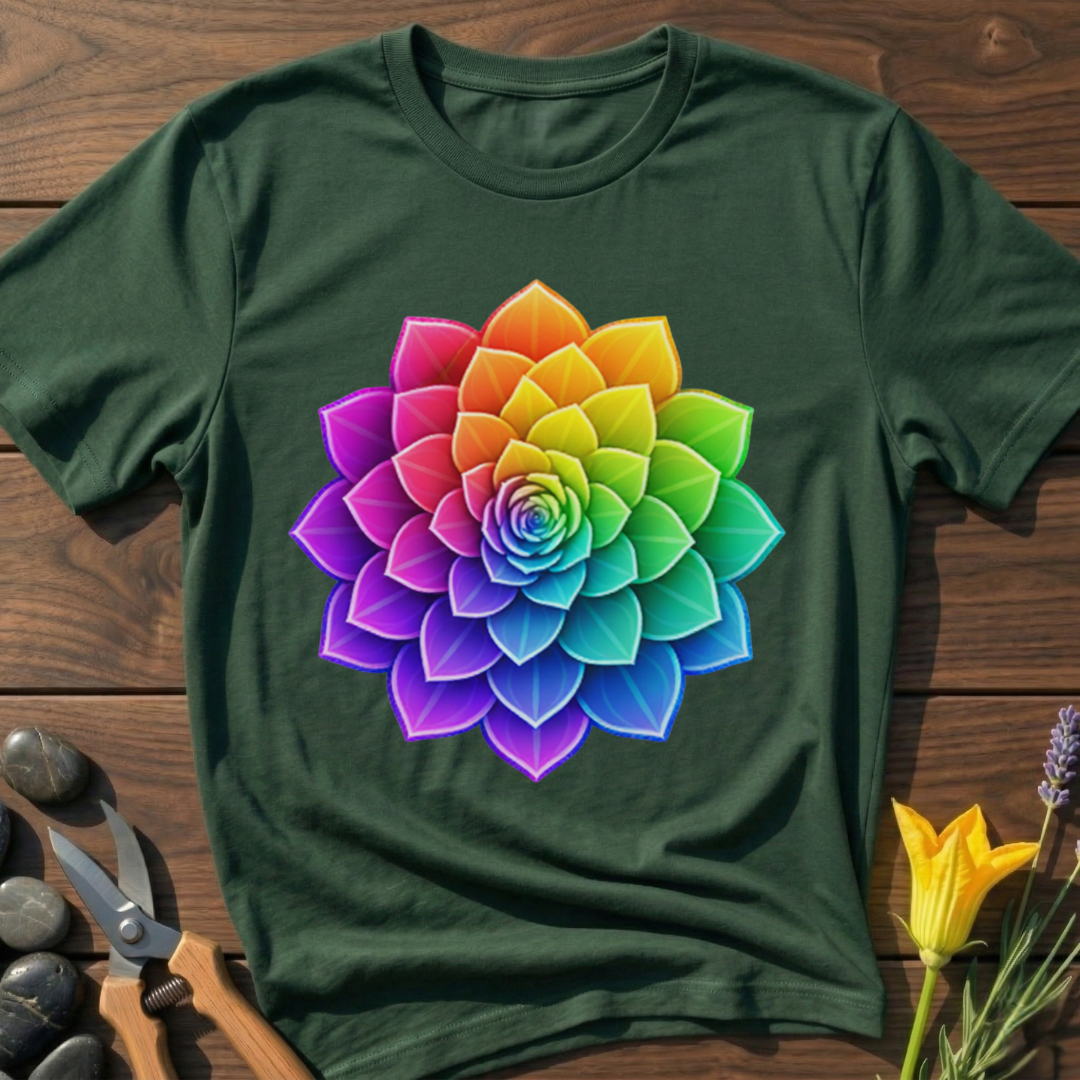 Rainbow Flower T-Shirt