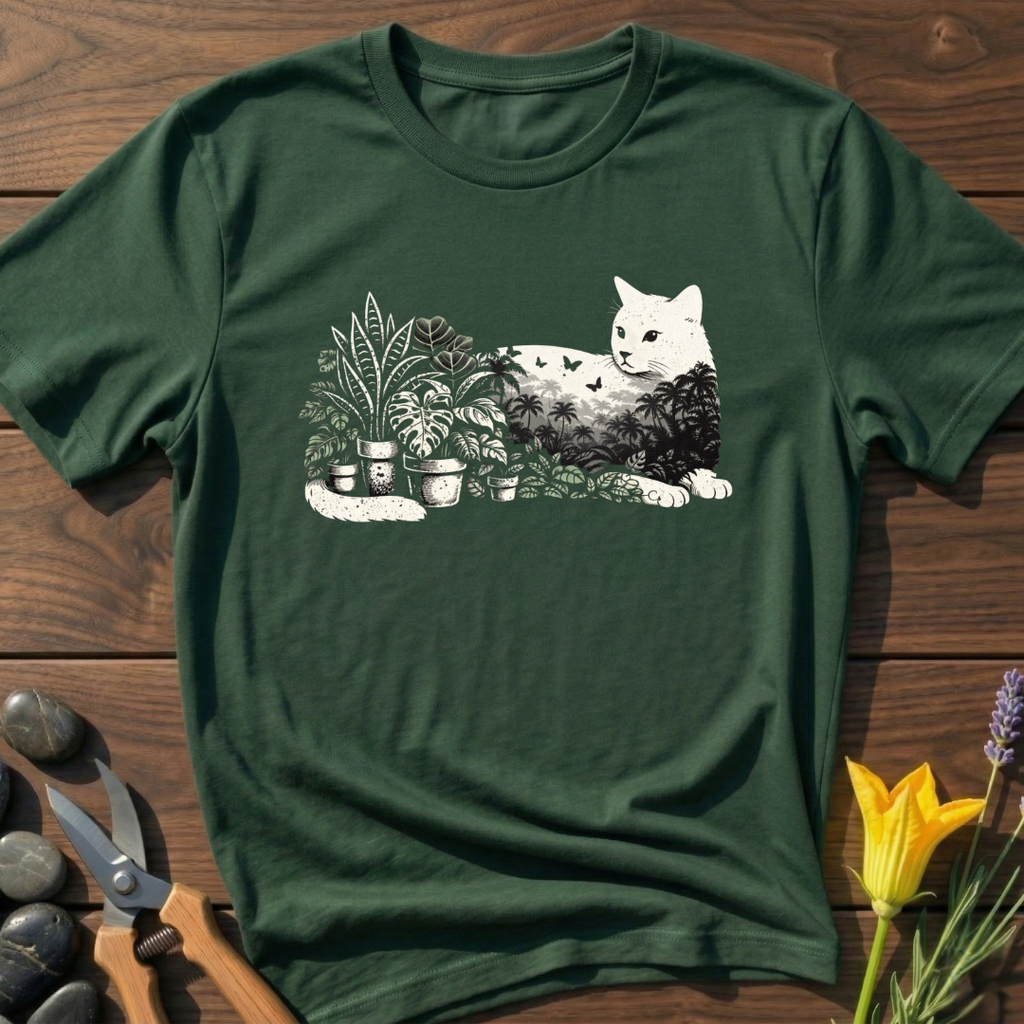 Plant Cat T-Shirt