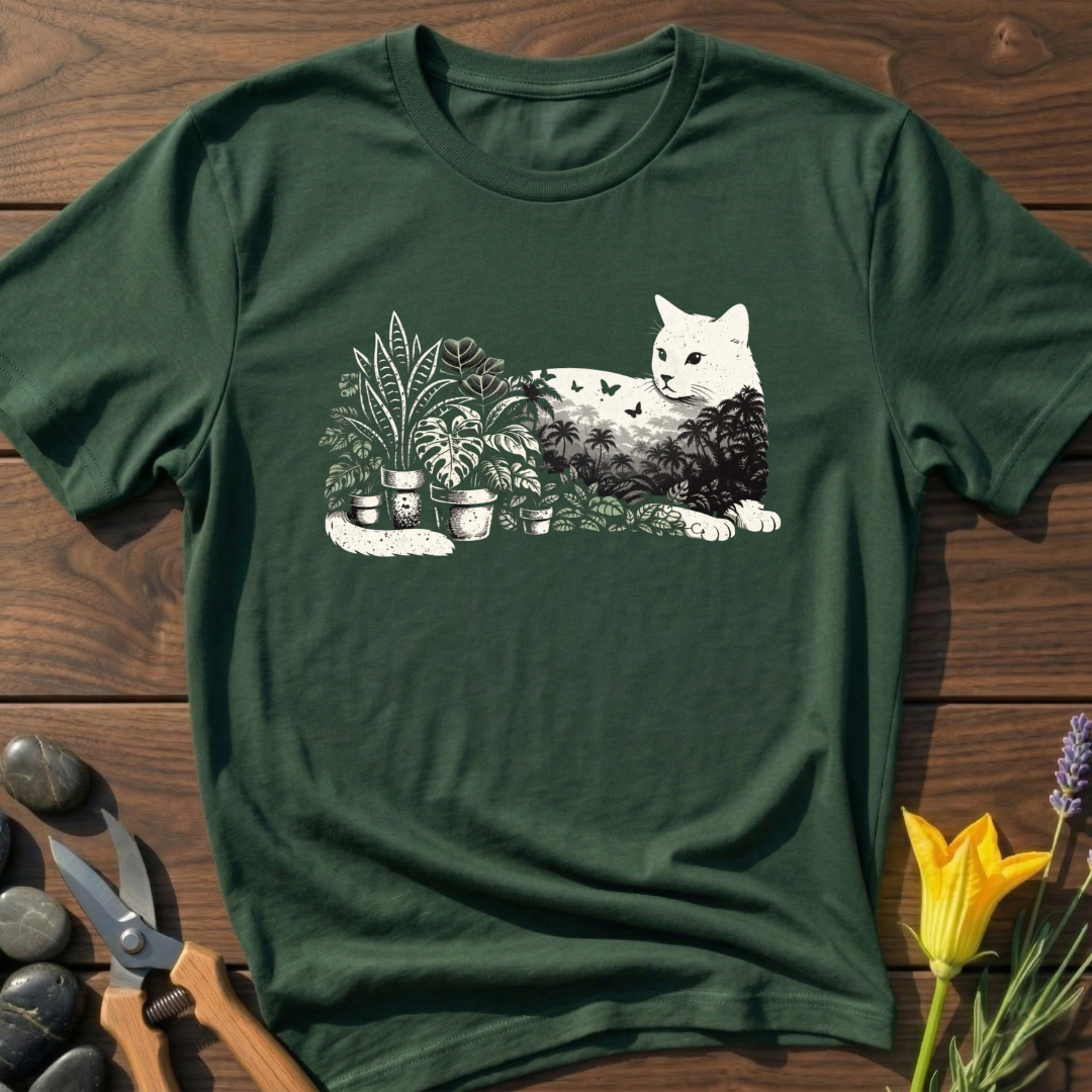 Plant Cat T-Shirt