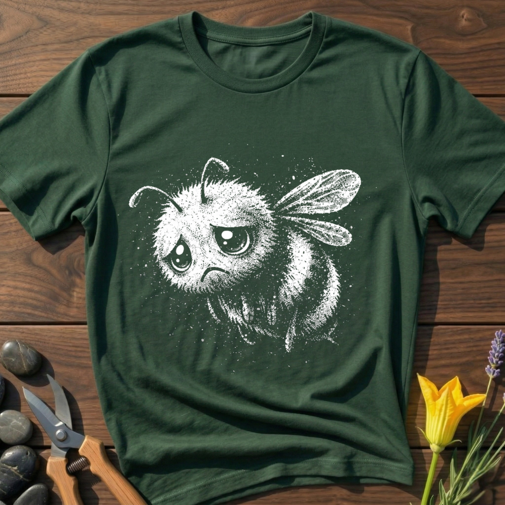 Sad Bee No Pollen Today T-Shirt