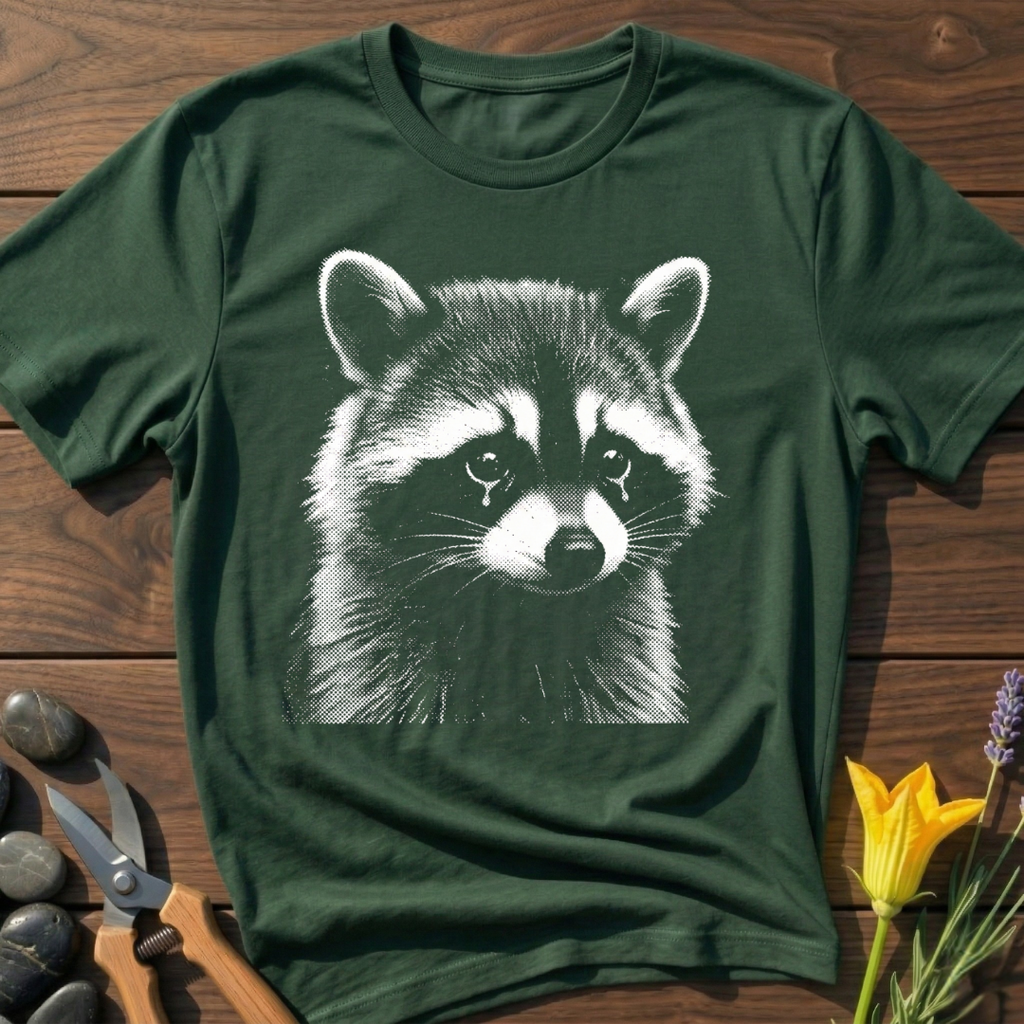 Sad Racoon T-Shirt