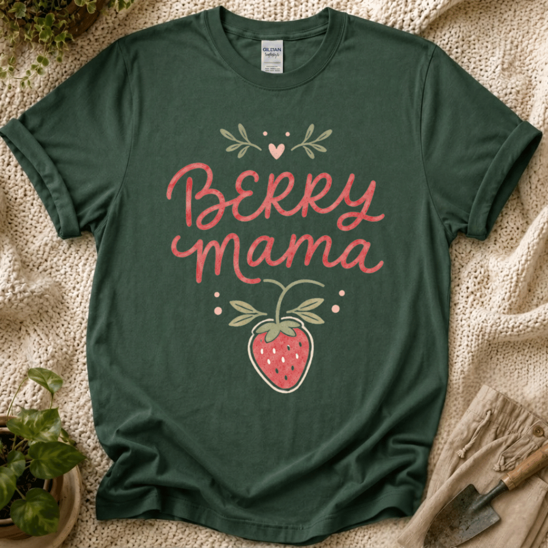 Berry Mama T-Shirt - Zen & Zucchinis garden graphic tee
