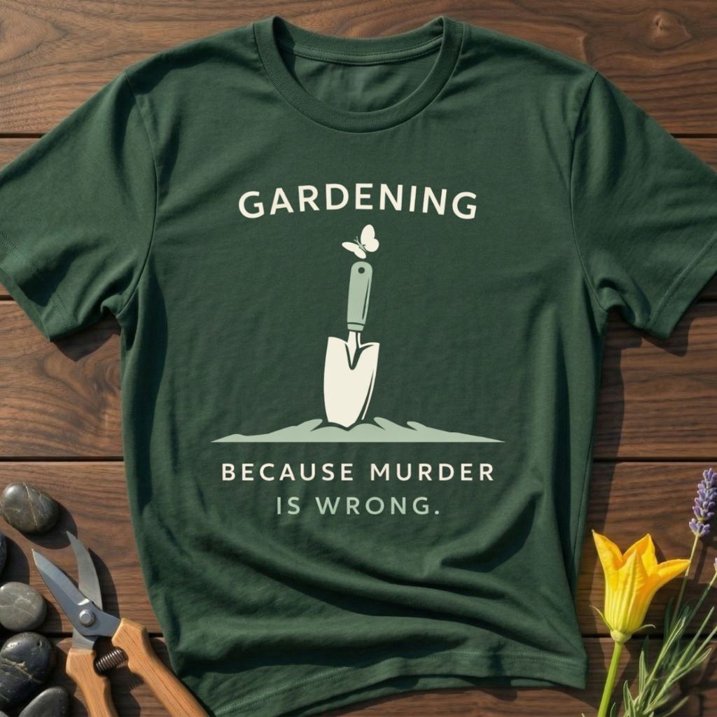 Gardening ... Because T-Shirt