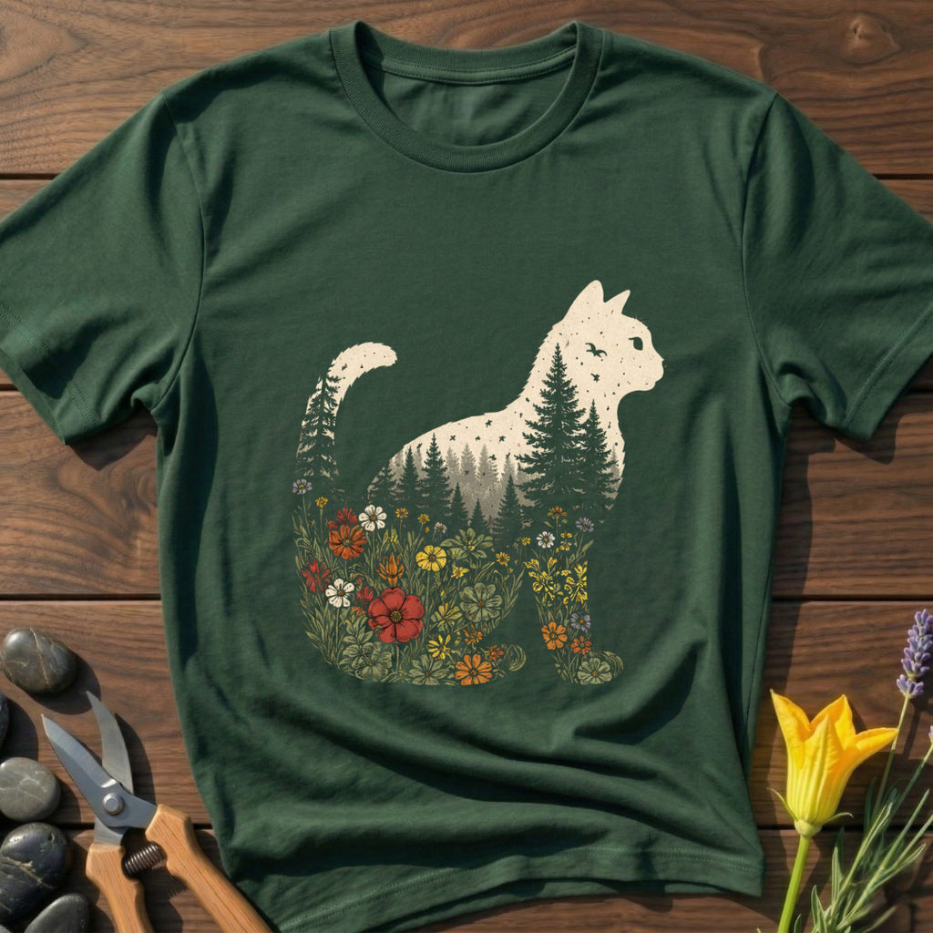 Cat in Nature T-Shirt