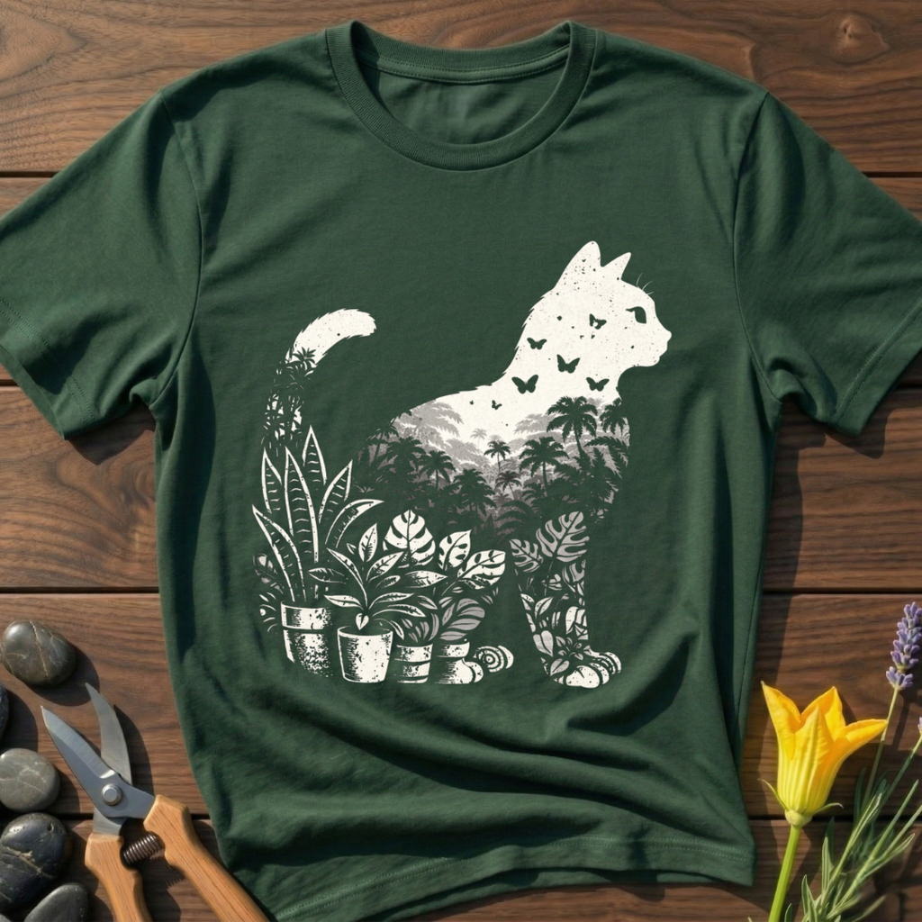 Plant Cat T-Shirt