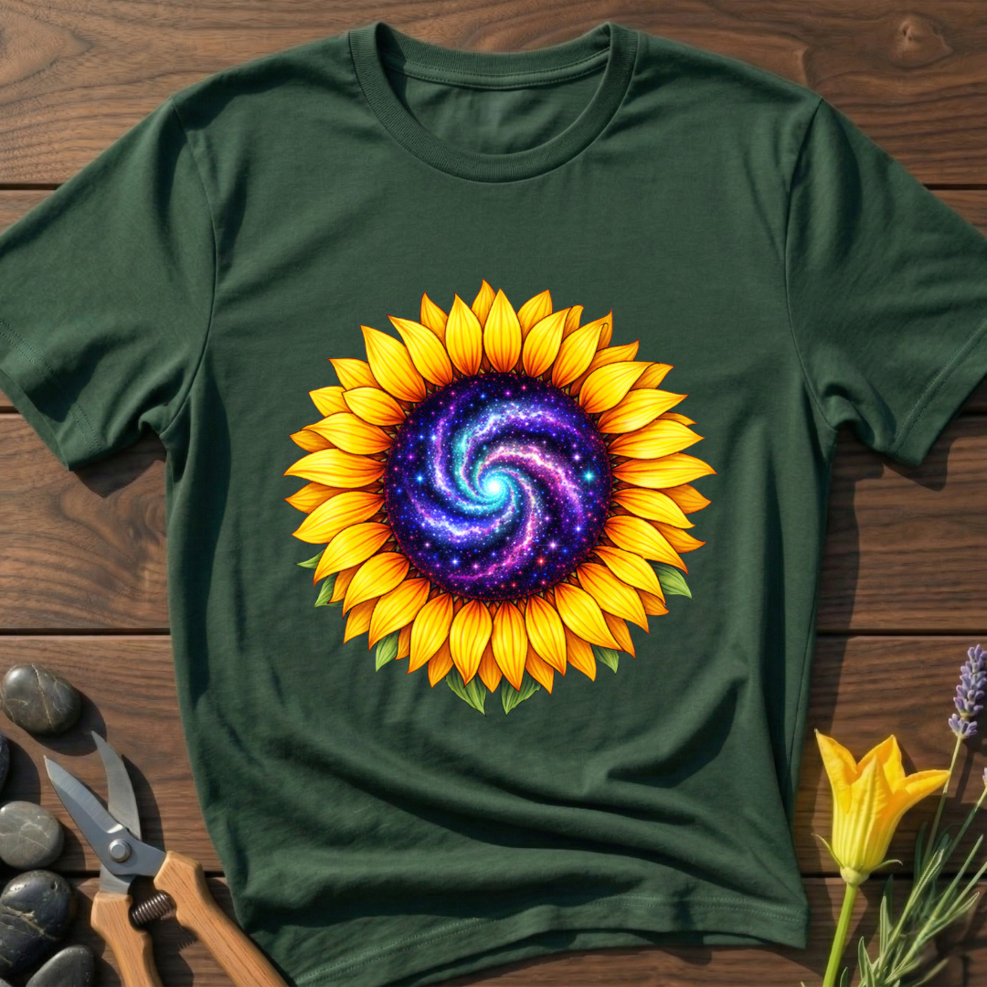 Cosmic Sunflower T-Shirt