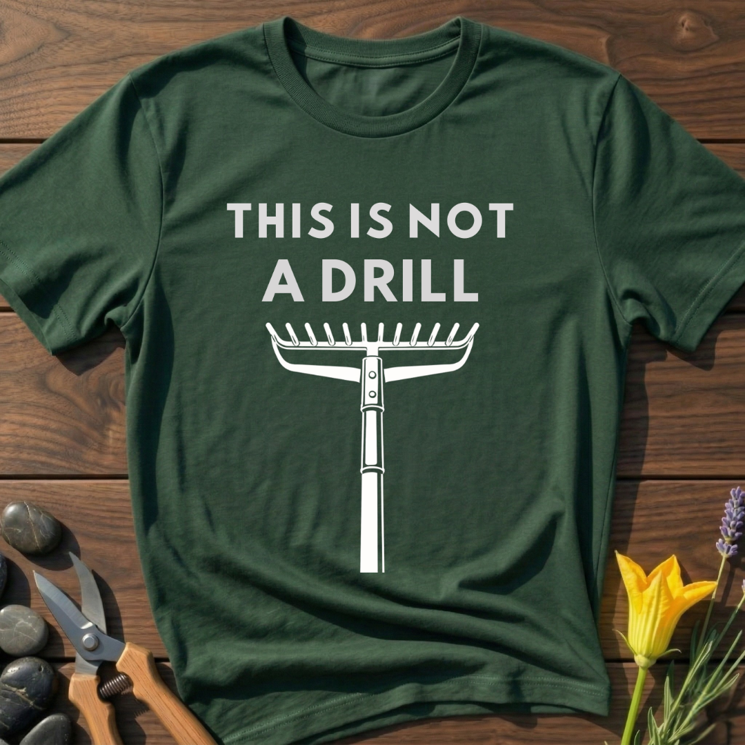 No Drill Garden Rake T-Shirt