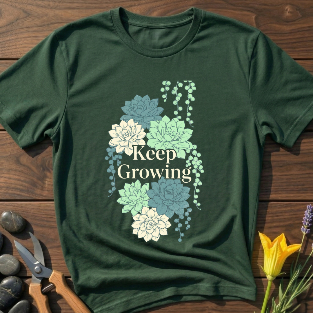 Lotus Keep Growing T-Shirt