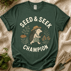 Seed & Seek Champion Garden Friend T-Shirt by Zen & Zucchinis Slow Garden Club
