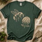 Bumble Bee Botanical T-Shirt by Zen & Zucchinis Slow Garden Club