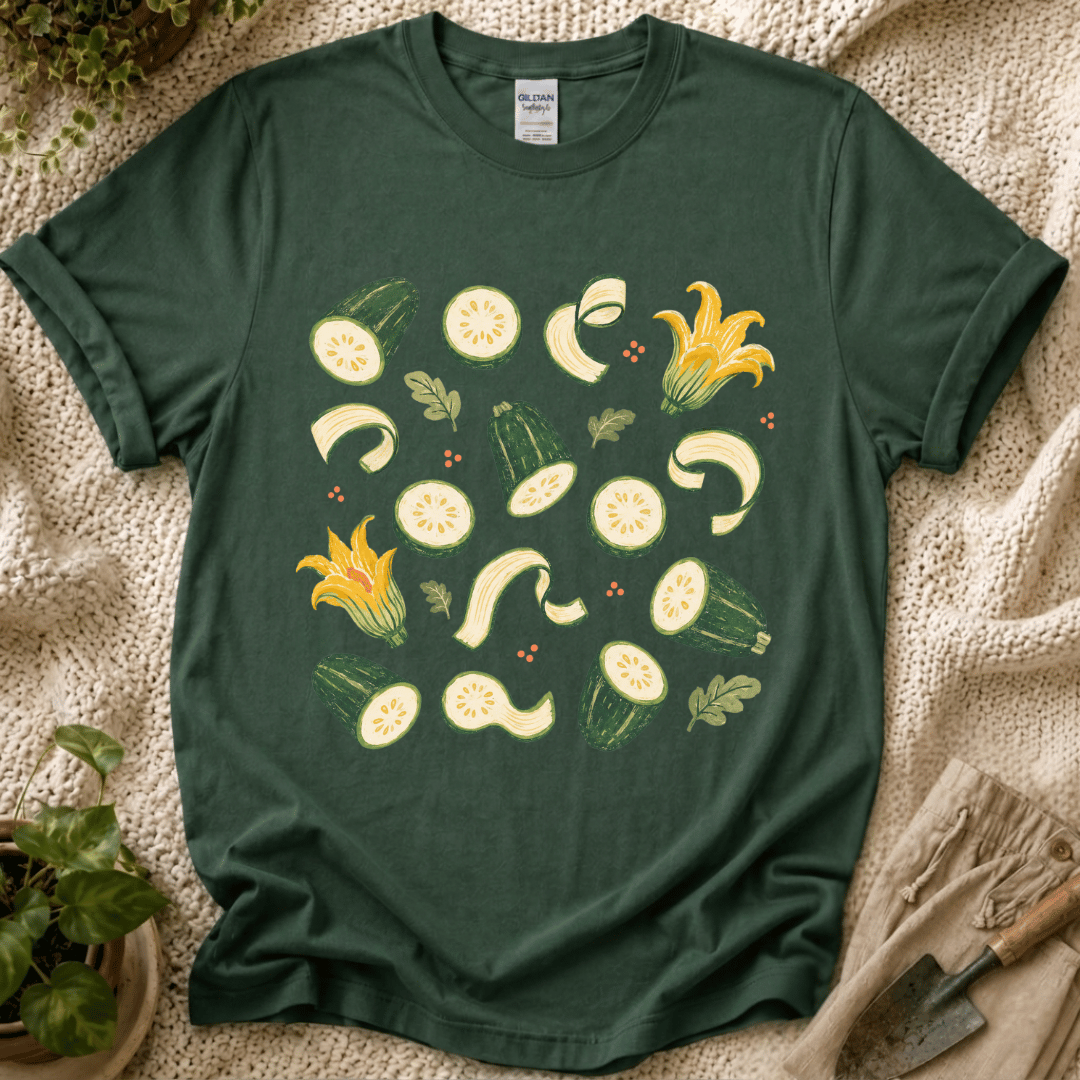 Zucchinis Crop Top T-Shirt