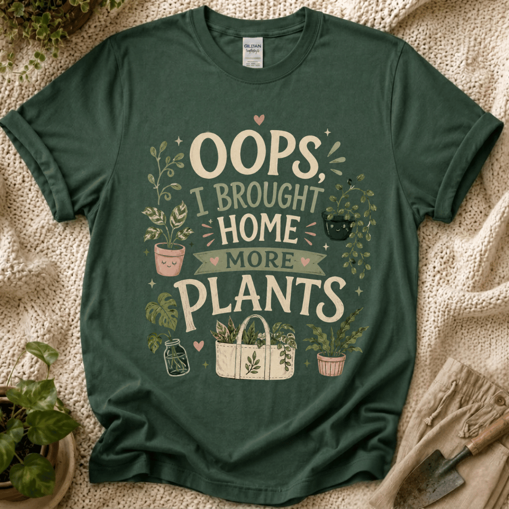Oops I Brought Home More Plants T-Shirt