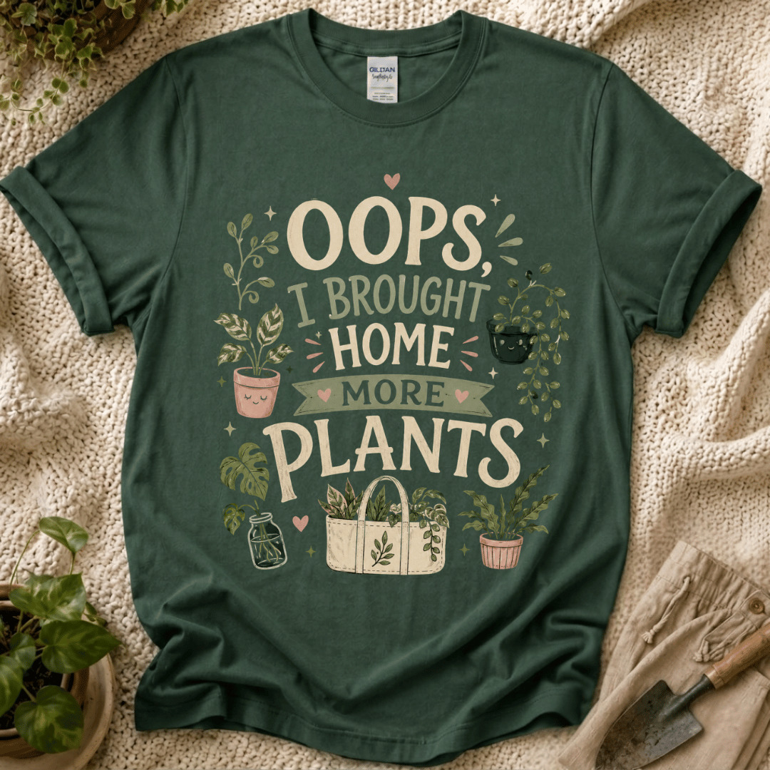 Oops I Brought Home More Plants T-Shirt