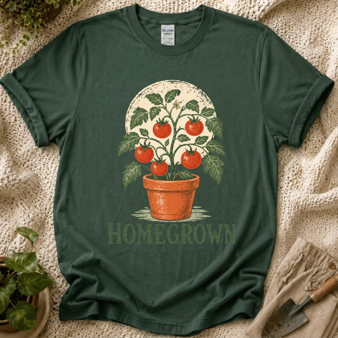 Homegrown Tomatoes In Moonlight T-Shirt