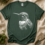 Quiet Hummingbird Garden T-Shirt by Zen & Zucchinis Slow Garden Club