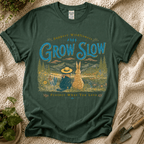 Grow Slow Wildflower Garden T-Shirt by Zen & Zucchinis Slow Garden Club
