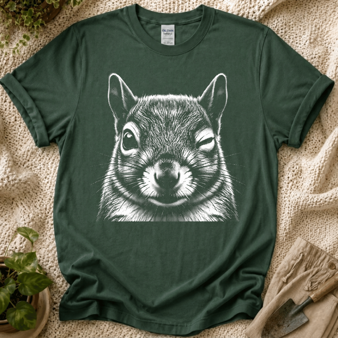 Winking Squirrel T-Shirt