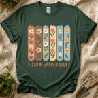 Flower Stripes Garden T-Shirt