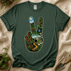 Garden Peace T-Shirt - Zen & Zucchinis garden graphic tee