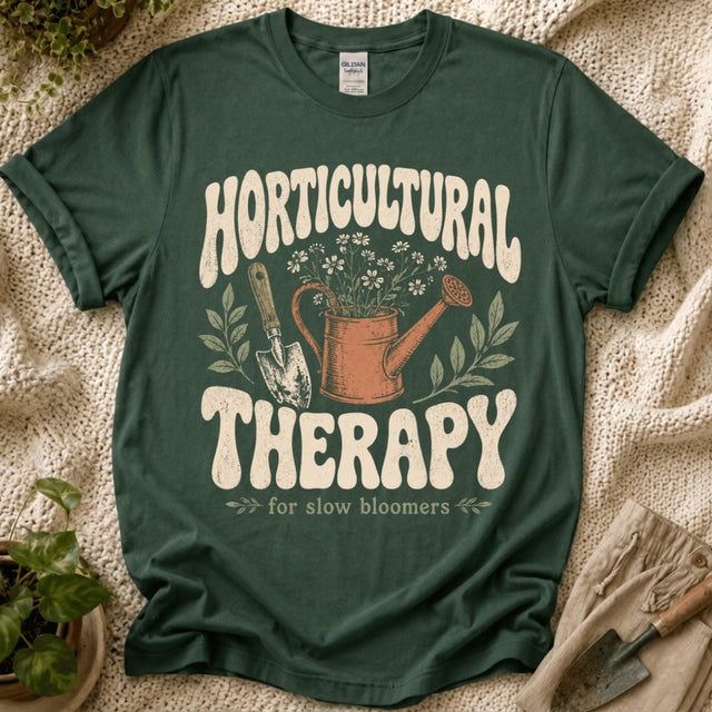 Horticultural Therapy T-Shirt by Zen & Zucchinis Slow Garden Club