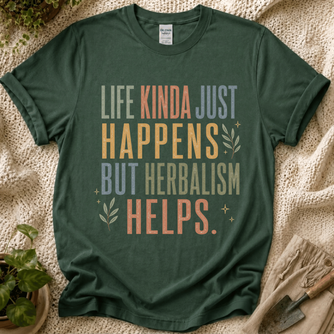 Life Happens Herbalism Helps T-Shirt