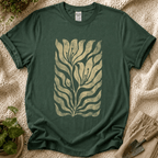 Vintage Botanical Fern Garden T-Shirt by Zen & Zucchinis Slow Garden Club