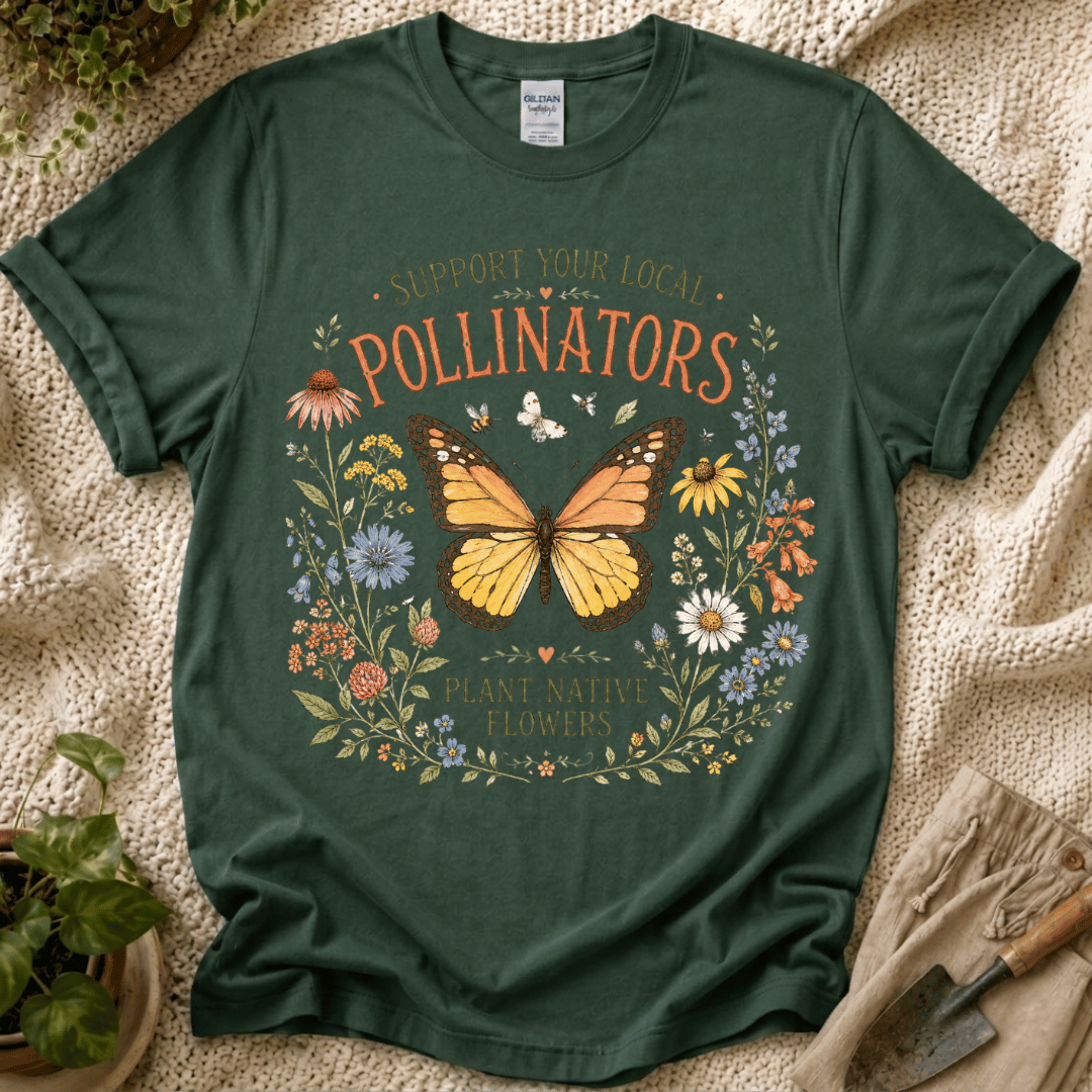 Support Your Local Pollinators T-Shirt