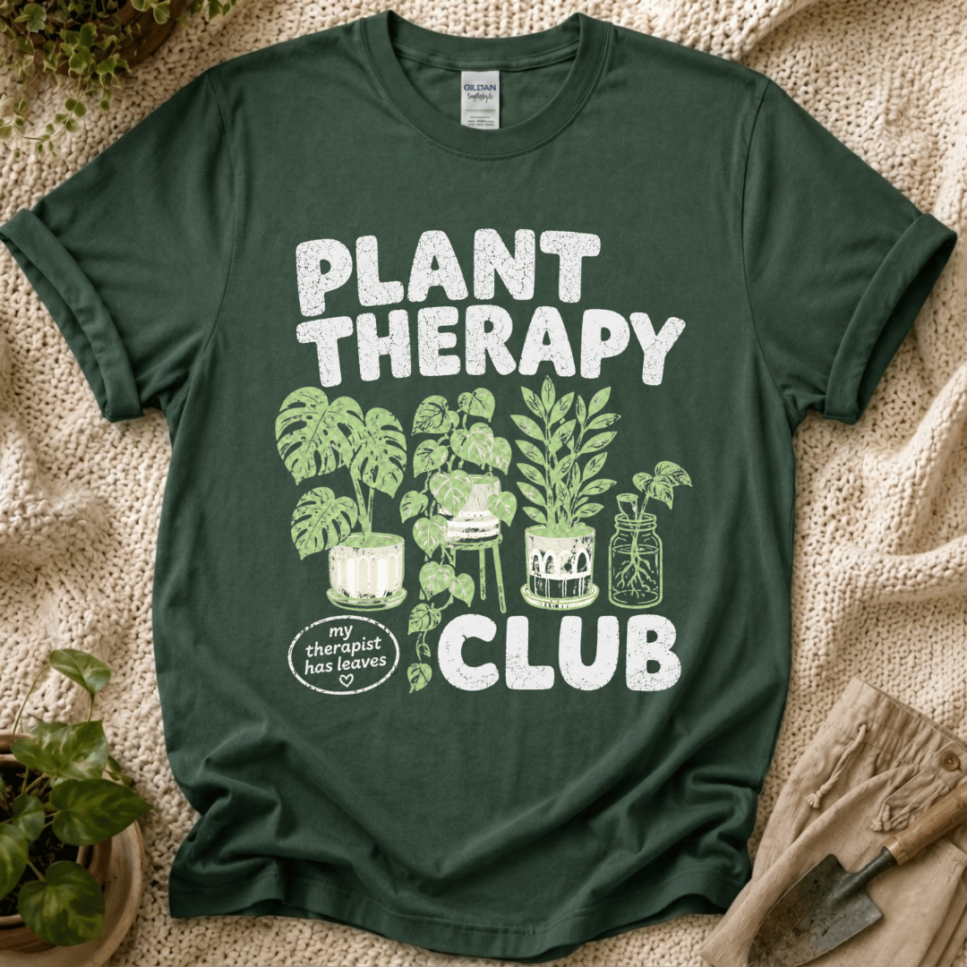 Plant Therapy Club T-Shirt by Zen & Zucchinis Slow Garden Club