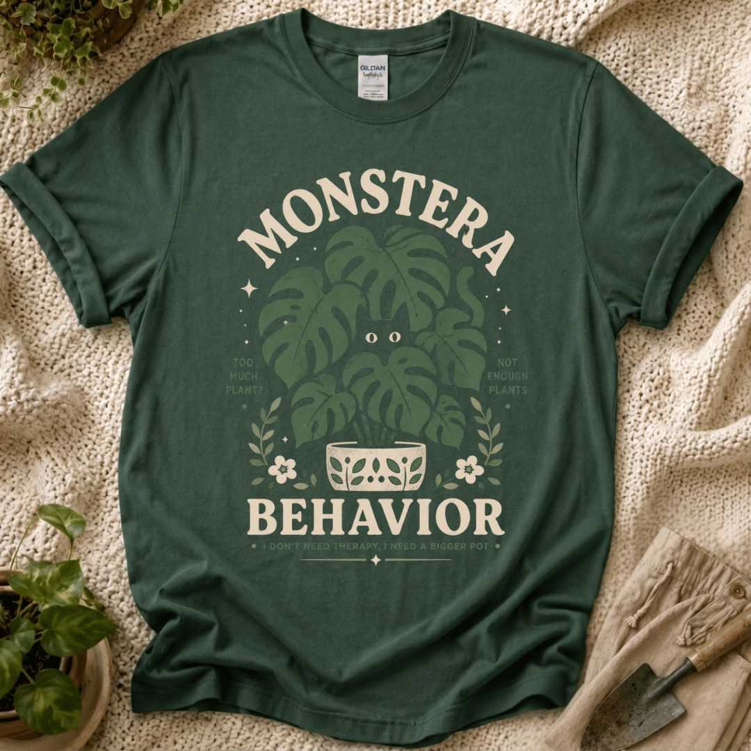 Monstera Behavior Garden T-Shirt