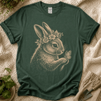 Wildflower Slow Garden Bunny T-Shirt by Zen & Zucchinis Slow Garden Club