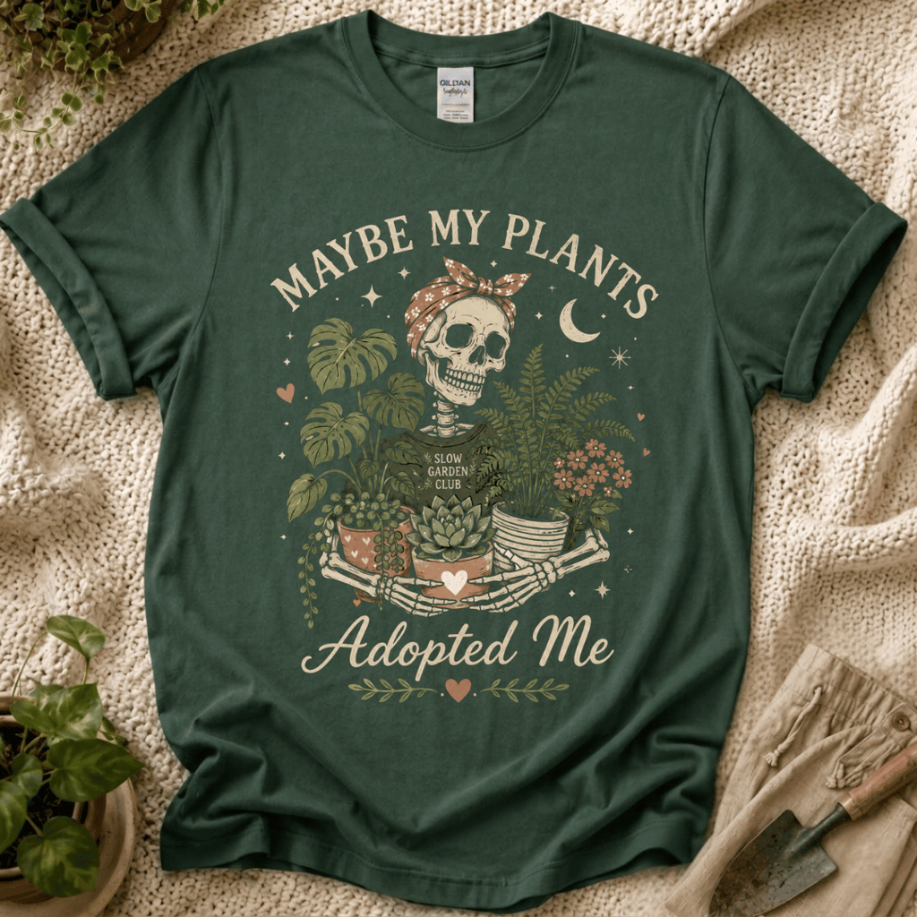 Maybe Plant Adopted Me Skelleton T-Shirt