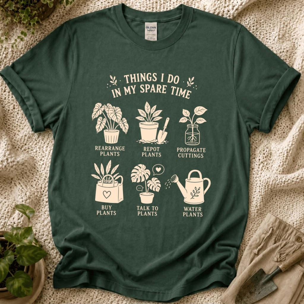 Gardeners Things I Do In My Sparetime T-Shirt
