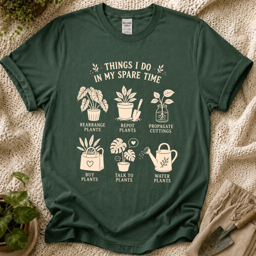 Gardeners Things I Do In My Sparetime T-Shirt