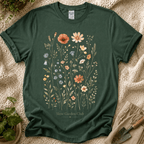 Wildflower Collection Botanical Garden T-Shirt by Zen & Zucchinis Slow Garden Club
