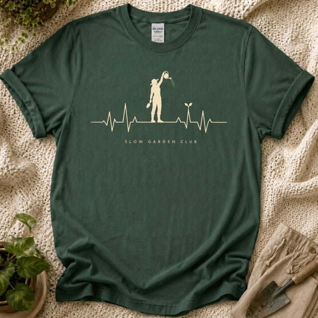Slow Garden Club Lifeline T-Shirt by Zen & Zucchinis Slow Garden Club