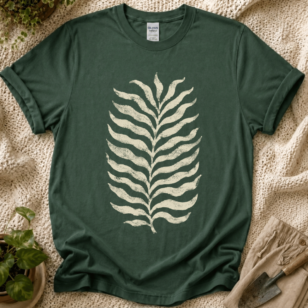 Fern Botanical T-Shirt by Zen & Zucchinis Slow Garden Club